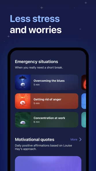 Mo Meditation, Sleep, Recovery Screenshot 3 - AppWisp.com Mo Meditation, Sleep, Recovery Screenshot 3 - AppWisp.com