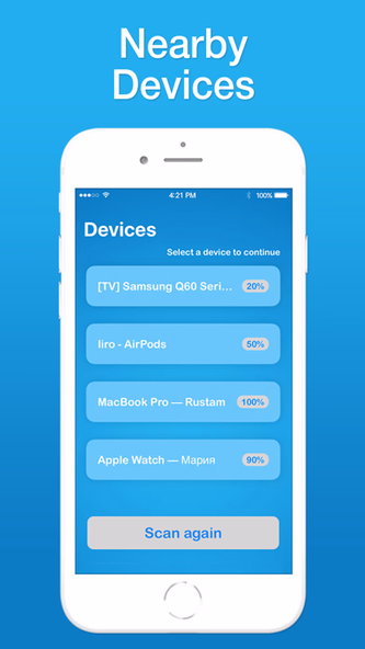 Easy Find my bluetooth device Screenshot 2 - AppWisp.com Easy Find my bluetooth device Screenshot 2 - AppWisp.com
