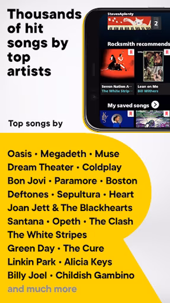 Rocksmith+ Fast Music Learning Screenshot 3 - AppWisp.com Rocksmith+ Fast Music Learning Screenshot 3 - AppWisp.com