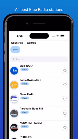 Blues Music Radio Stations FM Screenshot 1 - AppWisp.com Blues Music Radio Stations FM Screenshot 1 - AppWisp.com