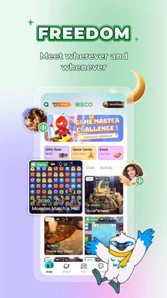 WECO-Friends and Games Screenshot 1 - AppWisp.com WECO-Friends and Games Screenshot 1 - AppWisp.com
