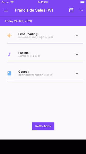 Daily Konkani Readings Screenshot 2 - AppWisp.com