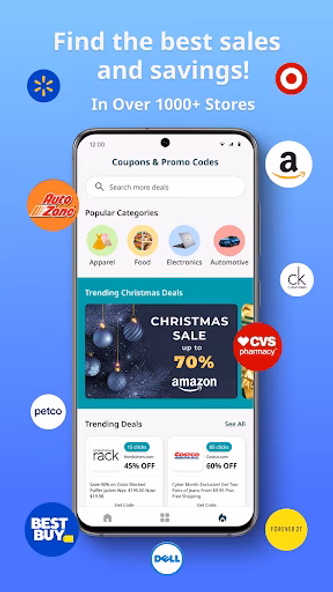 Coupons & Promo Codes Launcher Screenshot 2 - AppWisp.com Coupons & Promo Codes Launcher Screenshot 2 - AppWisp.com