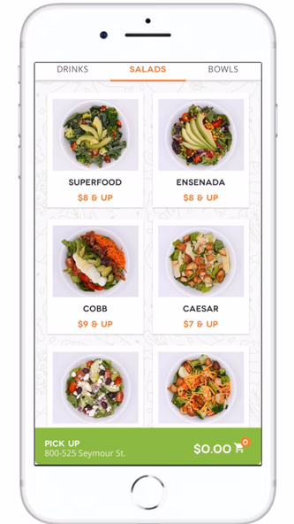 Greenspot Salad Company Screenshot 3 - AppWisp.com Greenspot Salad Company Screenshot 3 - AppWisp.com