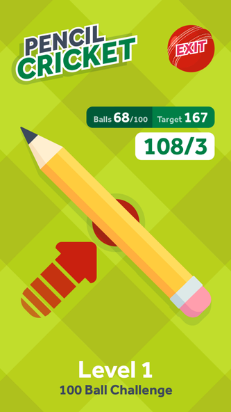 Pencil Cricket Screenshot 3 - AppWisp.com Pencil Cricket Screenshot 3 - AppWisp.com