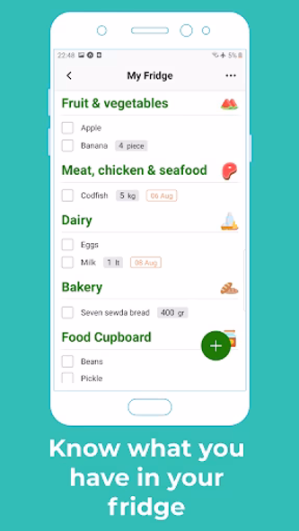 Smart Kitchen: Food Inventory Screenshot 2 - AppWisp.com Smart Kitchen: Food Inventory Screenshot 2 - AppWisp.com