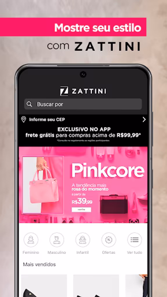 Zattini: Comprar Roupas Online Screenshot 2 - AppWisp.com Zattini: Comprar Roupas Online Screenshot 2 - AppWisp.com