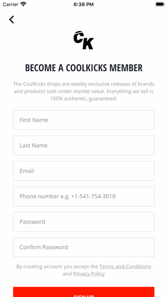 CoolKicks Sneaker & Streetwear Screenshot 3 - AppWisp.com CoolKicks Sneaker & Streetwear Screenshot 3 - AppWisp.com