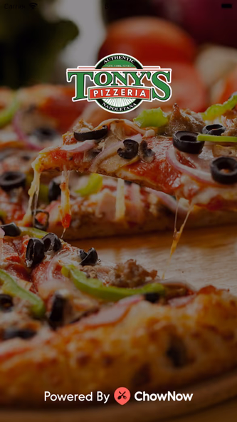 Tony's Pizzeria Screenshot 1 - AppWisp.com Tony's Pizzeria Screenshot 1 - AppWisp.com