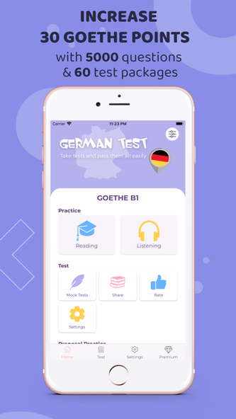 Prep Goethe - Deutsch Lernen Screenshot 1 - AppWisp.com Prep Goethe - Deutsch Lernen Screenshot 1 - AppWisp.com