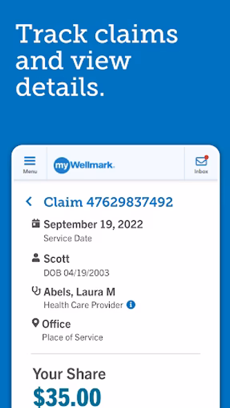 Wellmark® Screenshot 2 - AppWisp.com Wellmark® Screenshot 2 - AppWisp.com