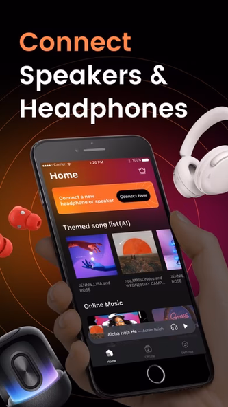 Headphones & Speaker connect + Screenshot 1 - AppWisp.com