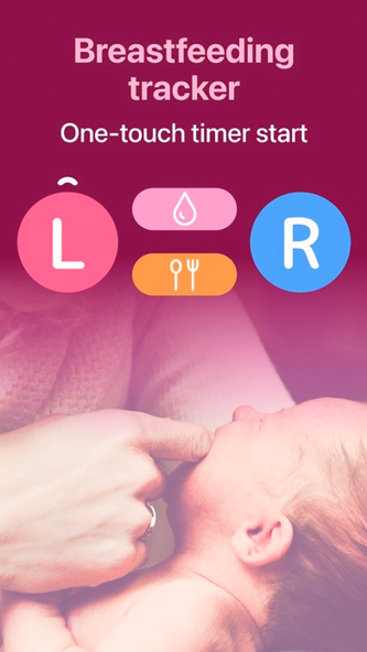 Breastfeeding Newborn tracker Screenshot 1 - AppWisp.com Breastfeeding Newborn tracker Screenshot 1 - AppWisp.com