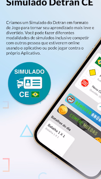 Simulado Detran CE 2024 Screenshot 1 - AppWisp.com