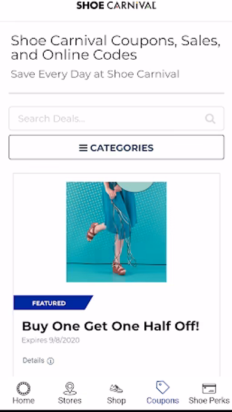 Shoe Carnival Screenshot 4 - AppWisp.com Shoe Carnival Screenshot 4 - AppWisp.com