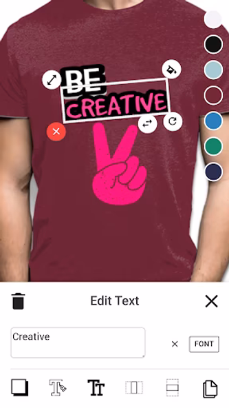 T-shirt design - Yayprint Screenshot 3 - AppWisp.com