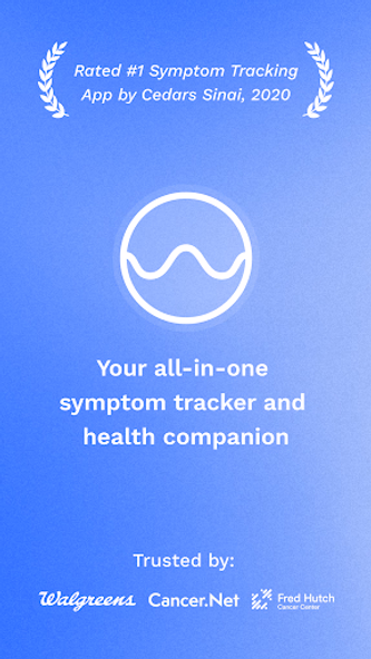 Wave Health: Symptom Tracker Screenshot 1 - AppWisp.com Wave Health: Symptom Tracker Screenshot 1 - AppWisp.com