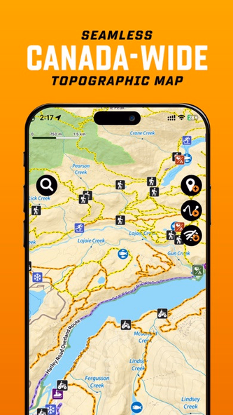 BRMB Maps by Backroad Maps Screenshot 1 - AppWisp.com BRMB Maps by Backroad Maps Screenshot 1 - AppWisp.com