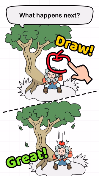 Brain Draw - Draw one part Screenshot 1 - AppWisp.com Brain Draw - Draw one part Screenshot 1 - AppWisp.com