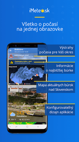 iMeteo.sk Počasie: Blesky & Ra Screenshot 1 - AppWisp.com iMeteo.sk Počasie: Blesky & Ra Screenshot 1 - AppWisp.com