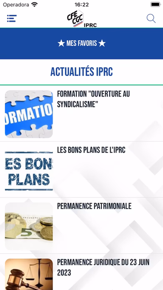 CFE-CGC IPRC Screenshot 1 - AppWisp.com CFE-CGC IPRC Screenshot 1 - AppWisp.com