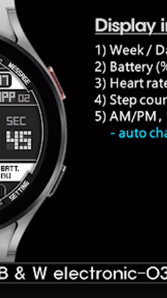 LMwatch bw electronic_03 Screenshot 2 - AppWisp.com