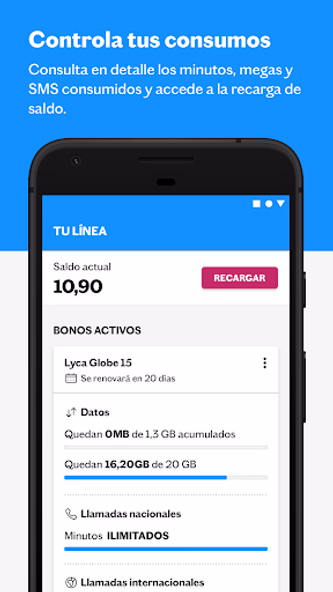 I'm Lebara - Customer area Screenshot 2 - AppWisp.com