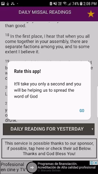 Daily Mass (Catholic Church Da Screenshot 3 - AppWisp.com Daily Mass (Catholic Church Da Screenshot 3 - AppWisp.com