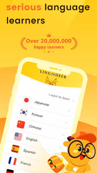 LingoDeer - Learn Languages Screenshot 1 - AppWisp.com LingoDeer - Learn Languages Screenshot 1 - AppWisp.com