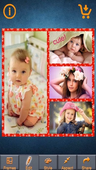 Simple Photo Grid Collage Maker - Best Image Editor for Selfie Picture Frame Joiner Screenshot 1 - AppWisp.com Simple Photo Grid Collage Maker - Best Image Editor for Selfie Picture Frame Joiner Screenshot 1 - AppWisp.com