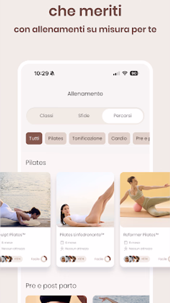 Traininpink: Pilates e Fitness Screenshot 2 - AppWisp.com Traininpink: Pilates e Fitness Screenshot 2 - AppWisp.com