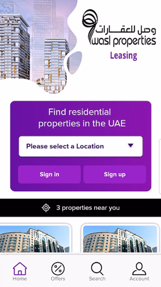 wasl properties Leasing Screenshot 1 - AppWisp.com wasl properties Leasing Screenshot 1 - AppWisp.com