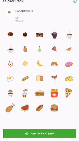 Food Stickers For WhatsApp Screenshot 1 - AppWisp.com Food Stickers For WhatsApp Screenshot 1 - AppWisp.com