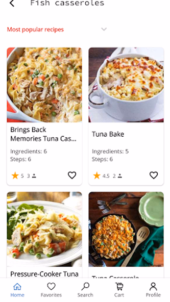 Casserole Recipes Screenshot 2 - AppWisp.com Casserole Recipes Screenshot 2 - AppWisp.com