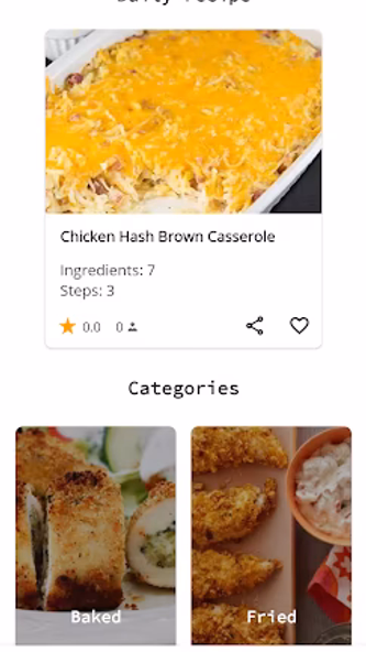 Chicken Recipes Screenshot 1 - AppWisp.com Chicken Recipes Screenshot 1 - AppWisp.com