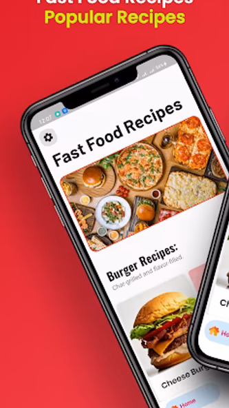 Fast Food Recipes Cookbook Screenshot 1 - AppWisp.com Fast Food Recipes Cookbook Screenshot 1 - AppWisp.com