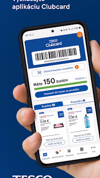 Clubcard Tesco Slovakia Screenshot 1 - AppWisp.com Clubcard Tesco Slovakia Screenshot 1 - AppWisp.com