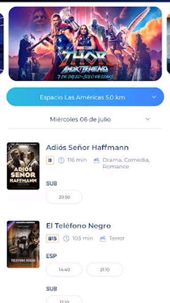 Cinépolis Screenshot 2 - AppWisp.com Cinépolis Screenshot 2 - AppWisp.com
