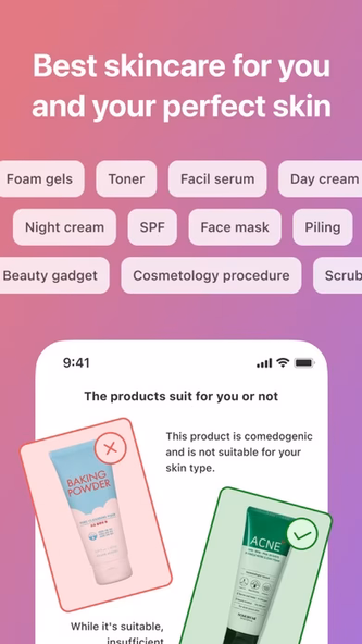 Personal Skincare Routine App Screenshot 2 - AppWisp.com Personal Skincare Routine App Screenshot 2 - AppWisp.com