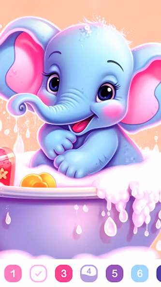 Cute Color - Color by Number Screenshot 1 - AppWisp.com Cute Color - Color by Number Screenshot 1 - AppWisp.com