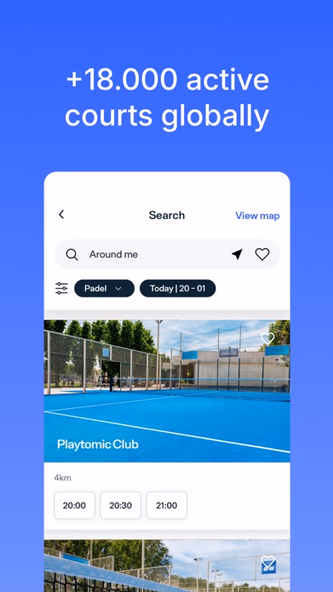 Playtomic - Padel & pickleball Screenshot 3 - AppWisp.com Playtomic - Padel & pickleball Screenshot 3 - AppWisp.com