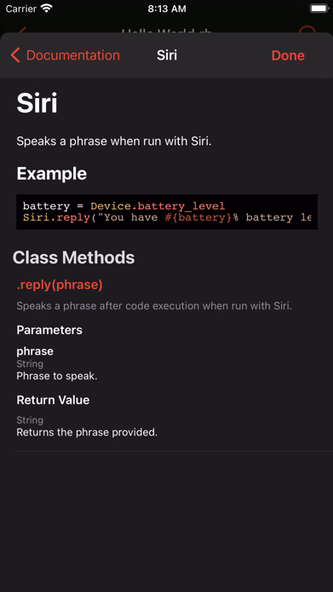Rubyist - Ruby Scripting Screenshot 4 - AppWisp.com Rubyist - Ruby Scripting Screenshot 4 - AppWisp.com