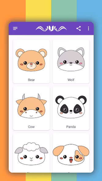 How to draw cute animals Screenshot 2 - AppWisp.com How to draw cute animals Screenshot 2 - AppWisp.com