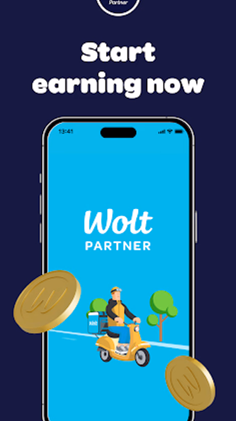 Wolt Courier Partner Screenshot 1 - AppWisp.com Wolt Courier Partner Screenshot 1 - AppWisp.com