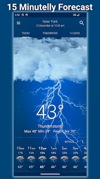 Weather: Clear Skies Screenshot 3 - AppWisp.com Weather: Clear Skies Screenshot 3 - AppWisp.com