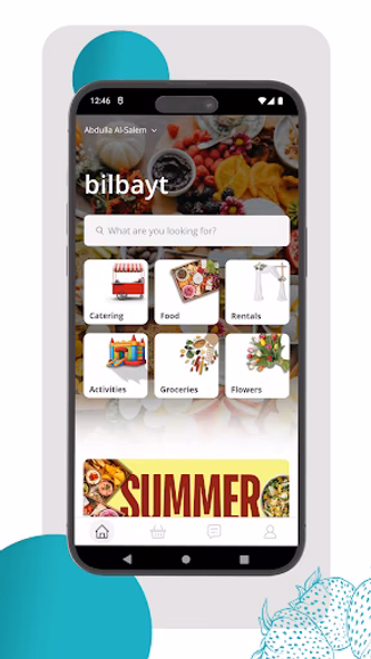 Bilbayt - Food & Catering Screenshot 1 - AppWisp.com Bilbayt - Food & Catering Screenshot 1 - AppWisp.com