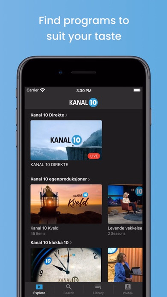 Kanal 10 Norge Screenshot 2 - AppWisp.com Kanal 10 Norge Screenshot 2 - AppWisp.com