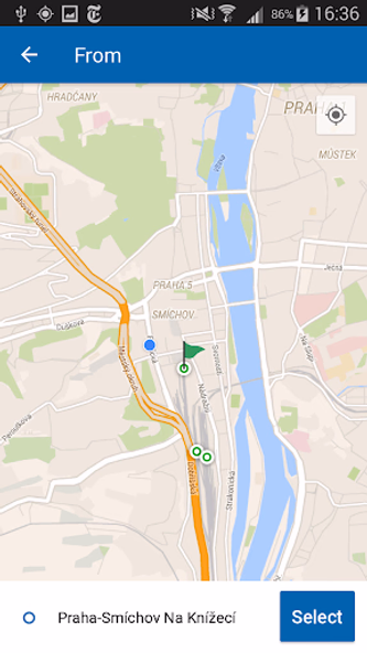 Czech Public Transport IDOS Screenshot 4 - AppWisp.com Czech Public Transport IDOS Screenshot 4 - AppWisp.com