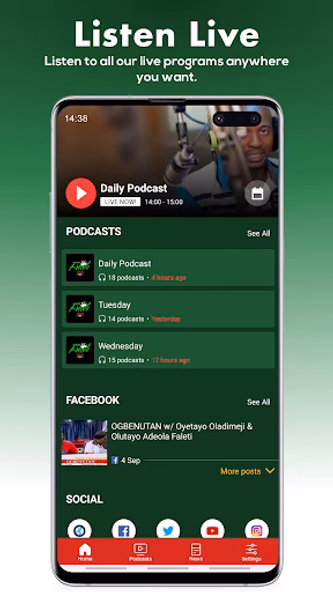 Fresh FM Nigeria Screenshot 1 - AppWisp.com Fresh FM Nigeria Screenshot 1 - AppWisp.com