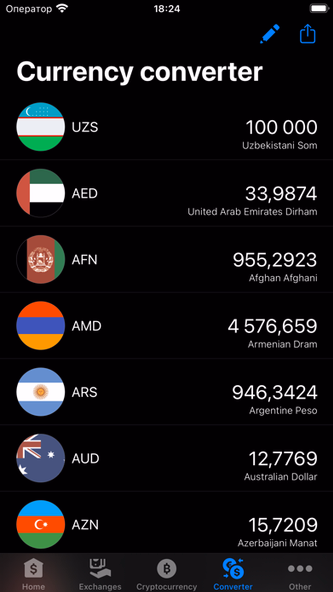 Exchange rates of Uzbekistan Screenshot 4 - AppWisp.com Exchange rates of Uzbekistan Screenshot 4 - AppWisp.com